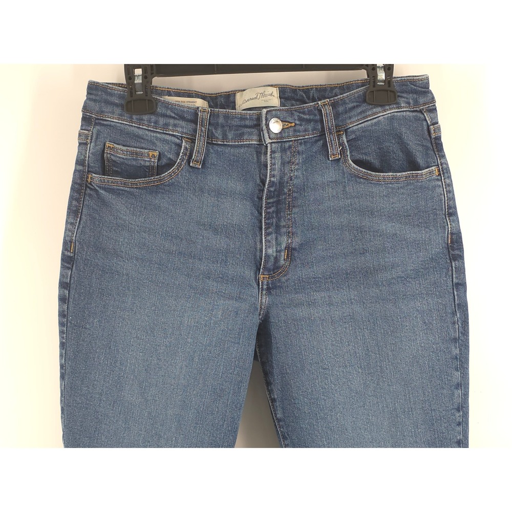 Universal Thread High Rise Straight Medium Wash S… - image 9